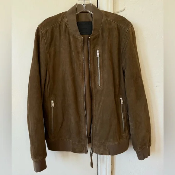 All Saints Suede Jacket